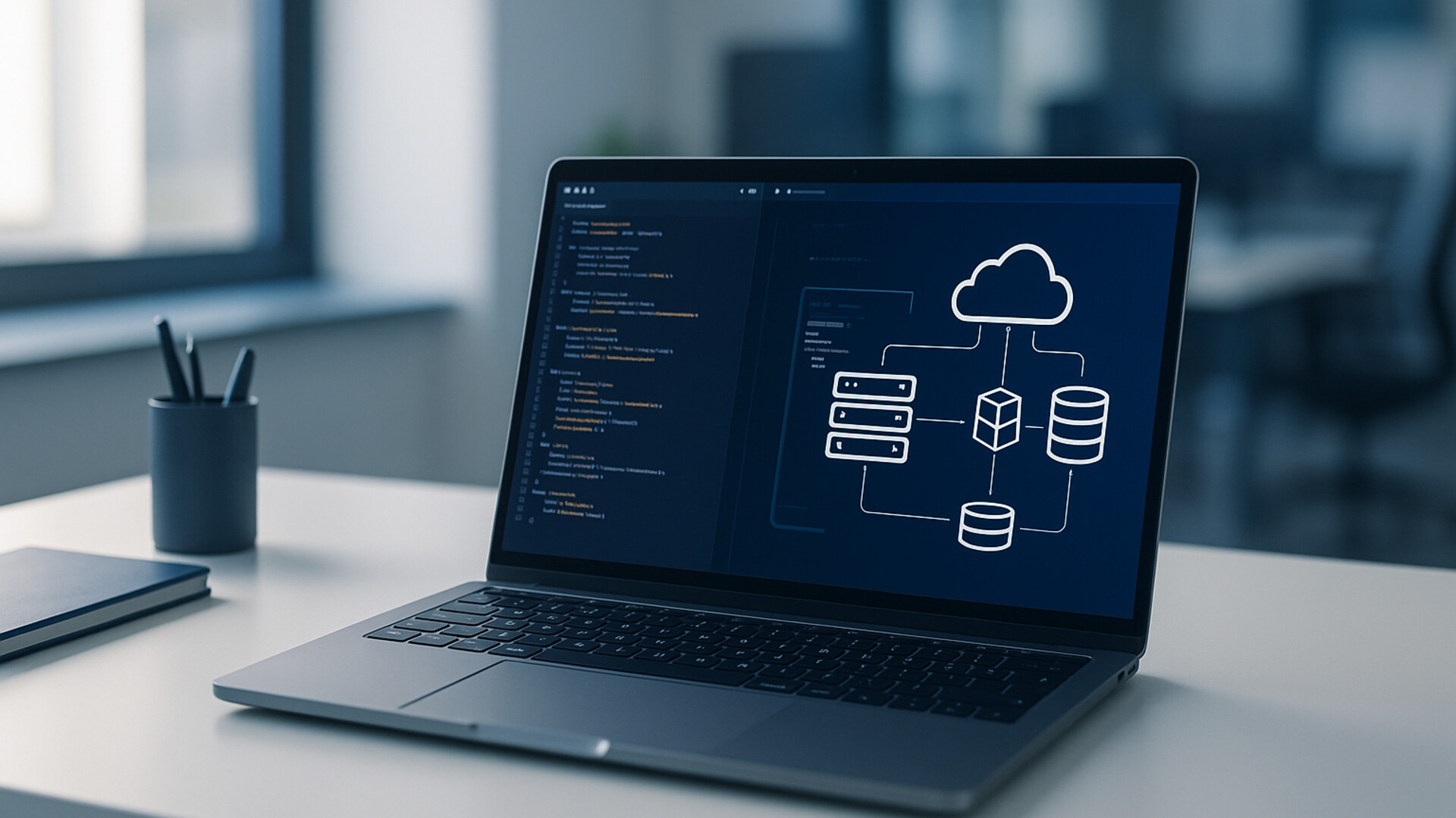 Professional workspace